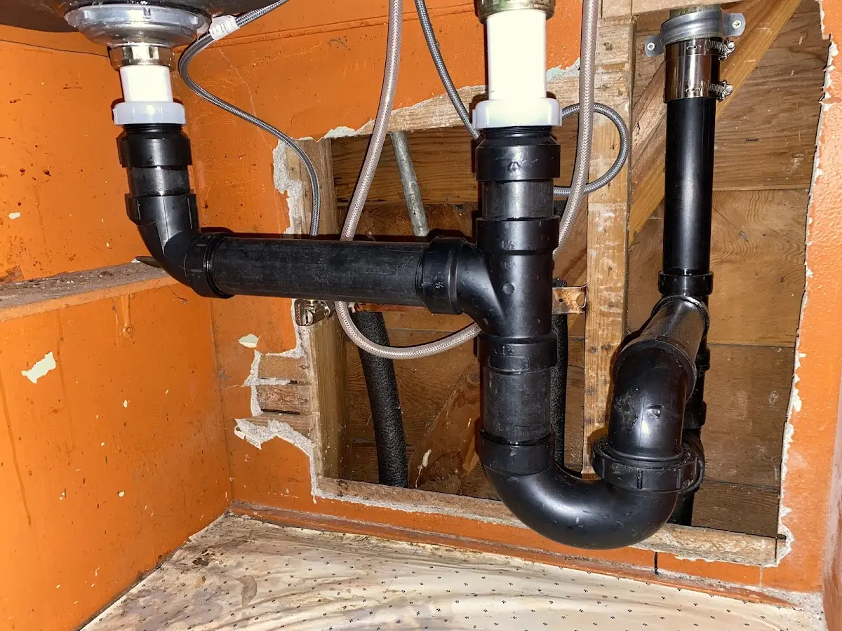 Professional Repiping Services equipment and tools on the job in Umatilla